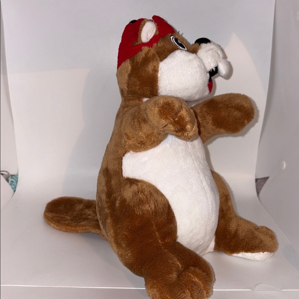 Buc-ee's Bucky Beaver Mascot Stuffed Animal Plush - Picture 3 of 4